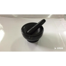 marble square mortar and pestle